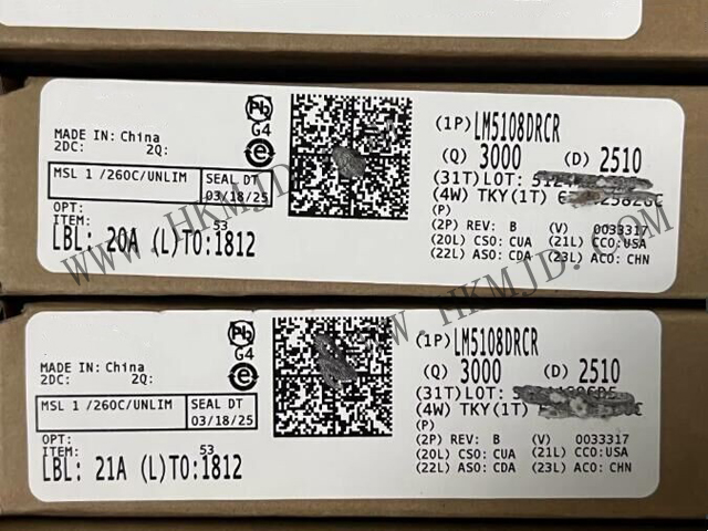 [供應(yīng) TI 電源管理IC] 供應(yīng)TI LM5108DRCR 2.6A，110V 半橋柵極驅(qū)動(dòng)器